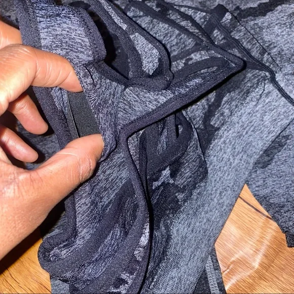 Grey camouflage gym set size S NWOT - Picture 4 of 11